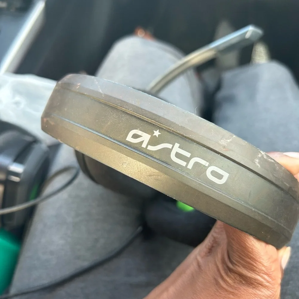 Astro Black Over-Ear Headset